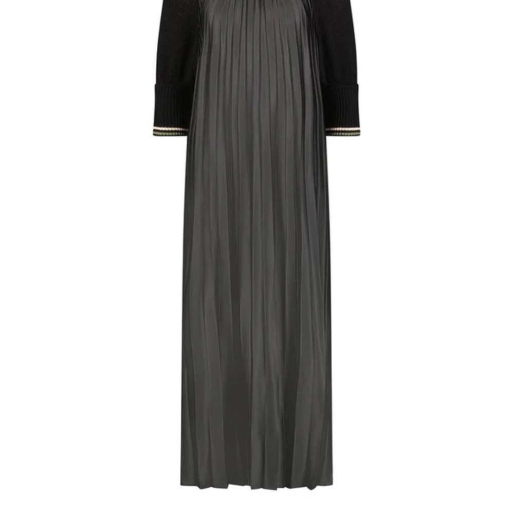 Ela Dress - Chic Black Maxi Dress Size L
